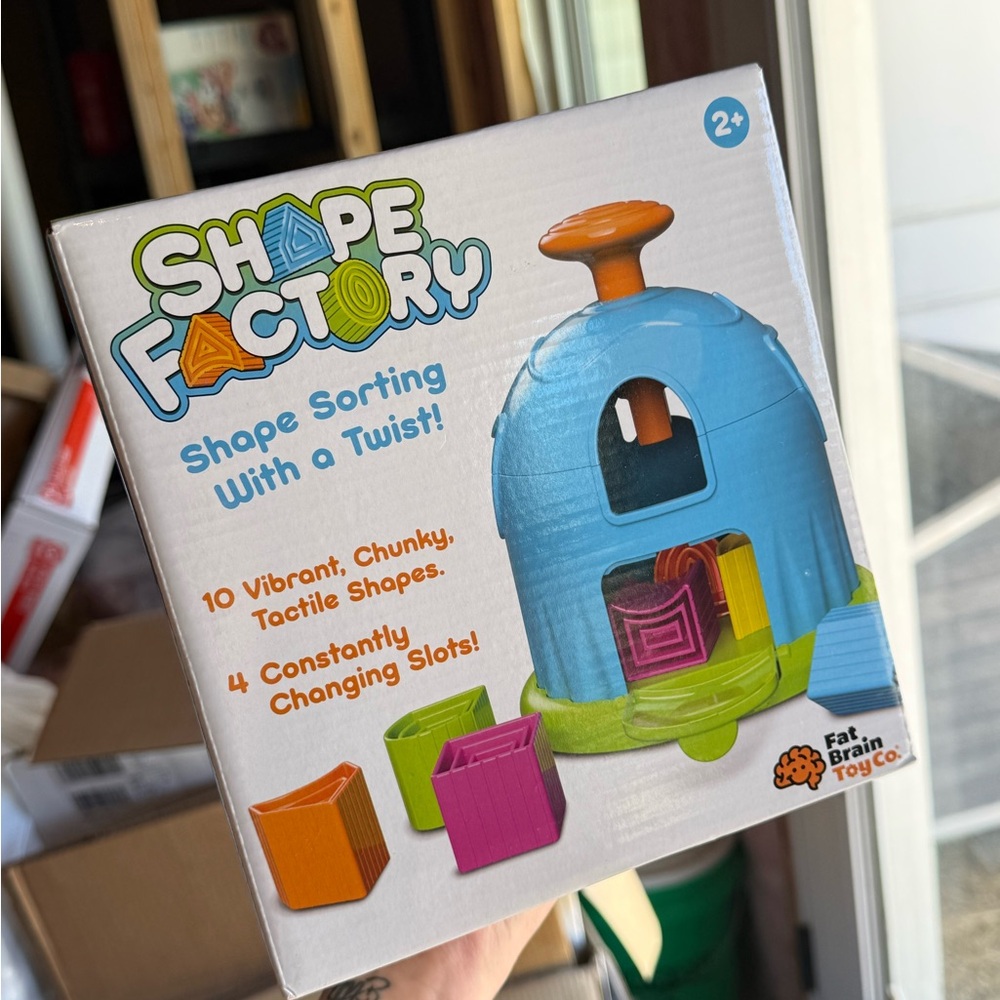 Fat Brain Toys Shape Factory NIB